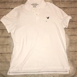 NEW AE American Eagle Athletic Fit Polo Shirt
